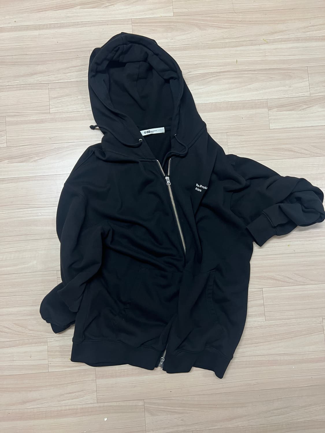 MPa HOOD ZIP UP (BLACK) 상품이미지2