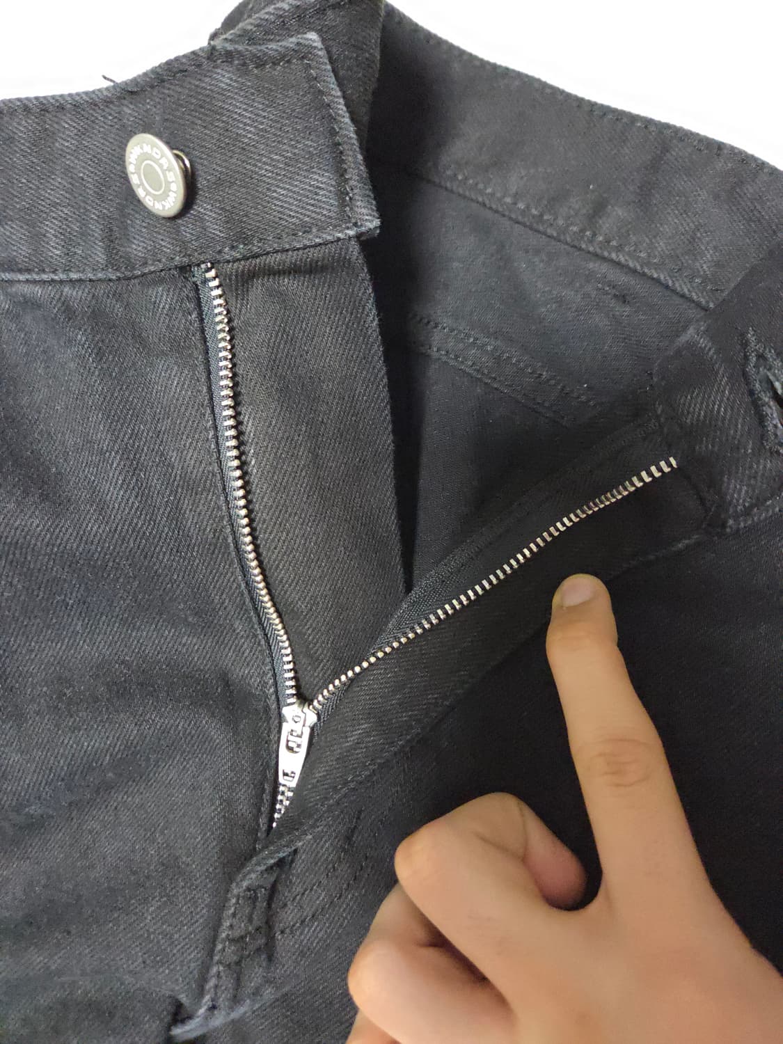 위캔더스 애플데님 블랙 XL 상품이미지3