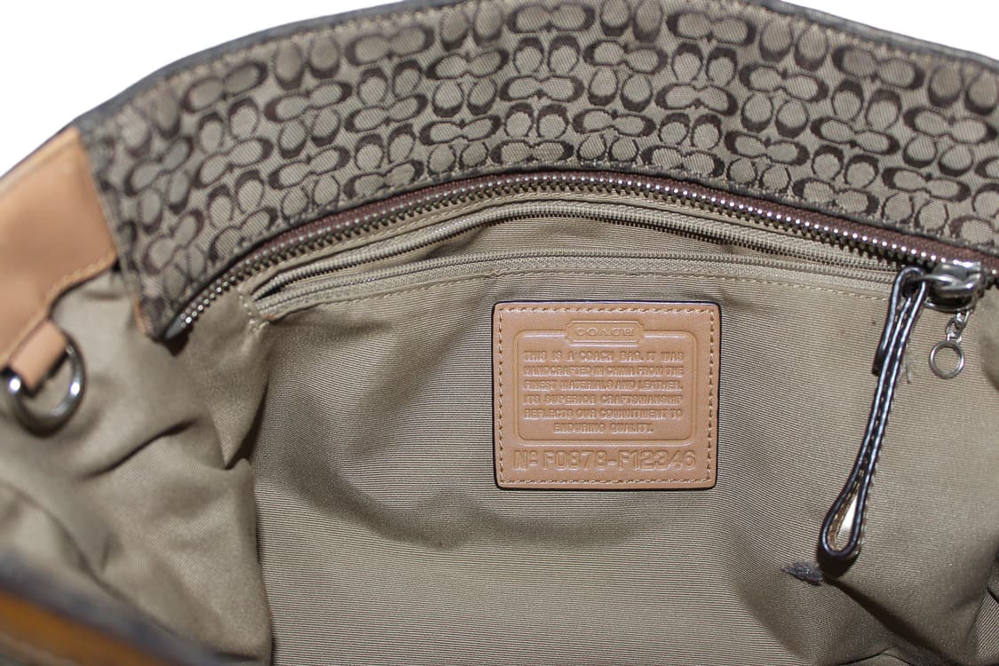 2000s COACH Y2K 코치 모노그램 토트백 상품이미지9