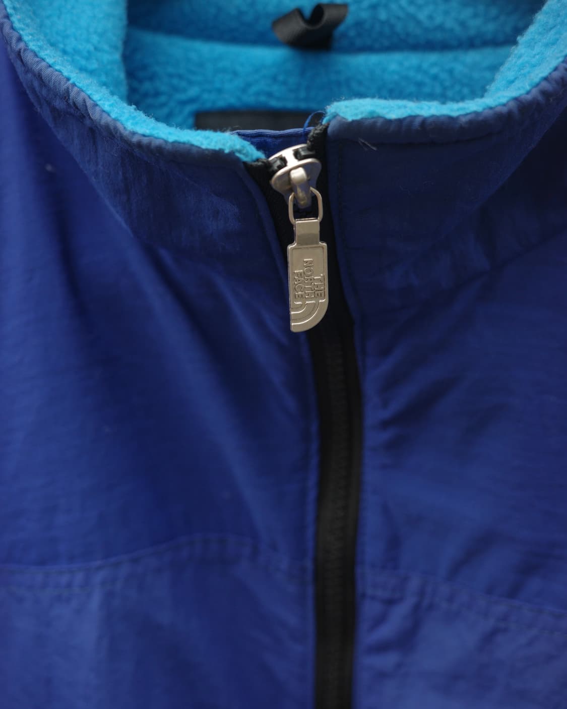 90s 더 노스페이스 로얄블루 나일론 웜업 자켓 상품이미지3