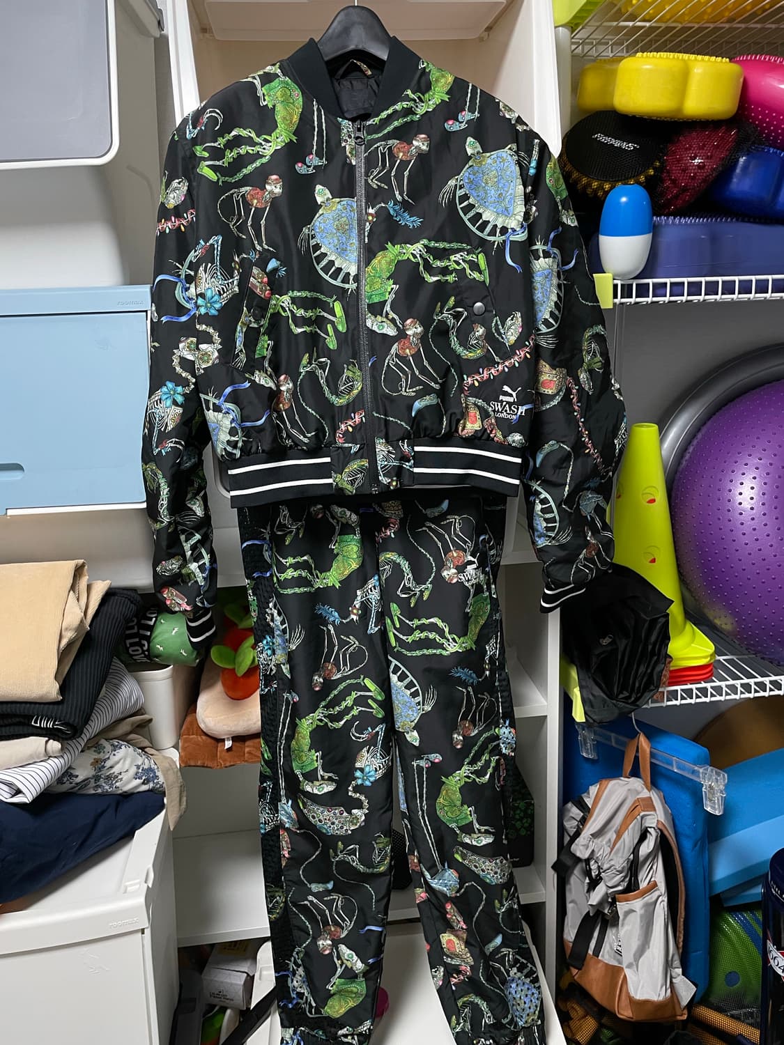 푸마 스와시런던 콜라보 리미티드 트레이닝 세트 XS 상품이미지6