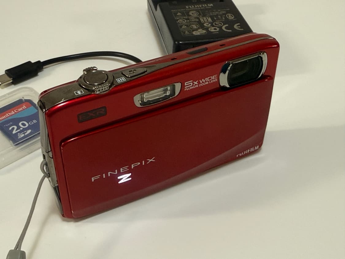 작례o 후지 파인픽스 Z900EXR 레드 빈티지 디카 Fujifilm 상품이미지4
