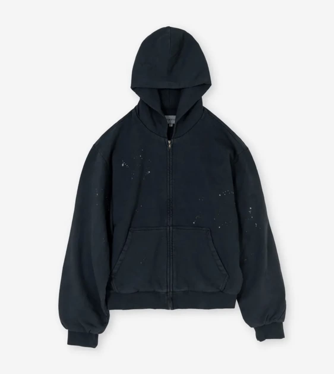 브라운야드 페인티드 후드 집업,블랙(4사이즈) 상품이미지1