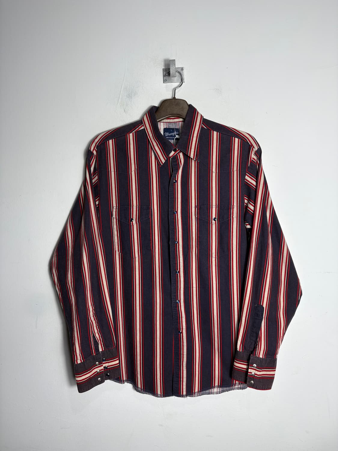 랭글러 스트라이프 웨스턴 셔츠 상품이미지2