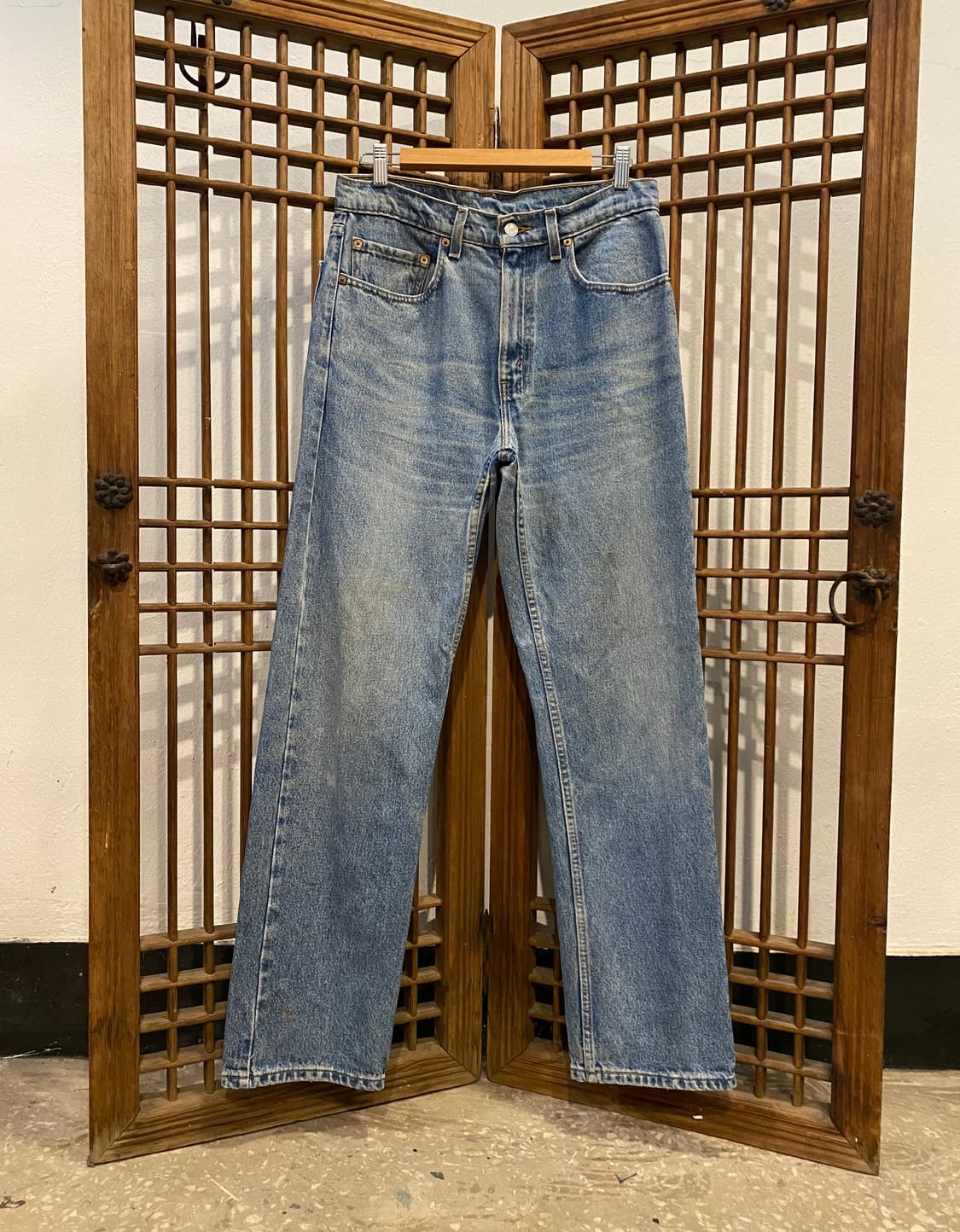 90S 리바이스 505 데님 팬츠 31“ 상품이미지1