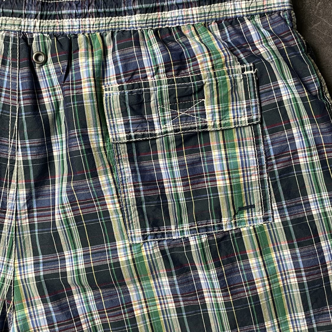 RALPH LAUREN 00s 랄프로렌 체크 스윔 하프팬츠 A01223 상품이미지8