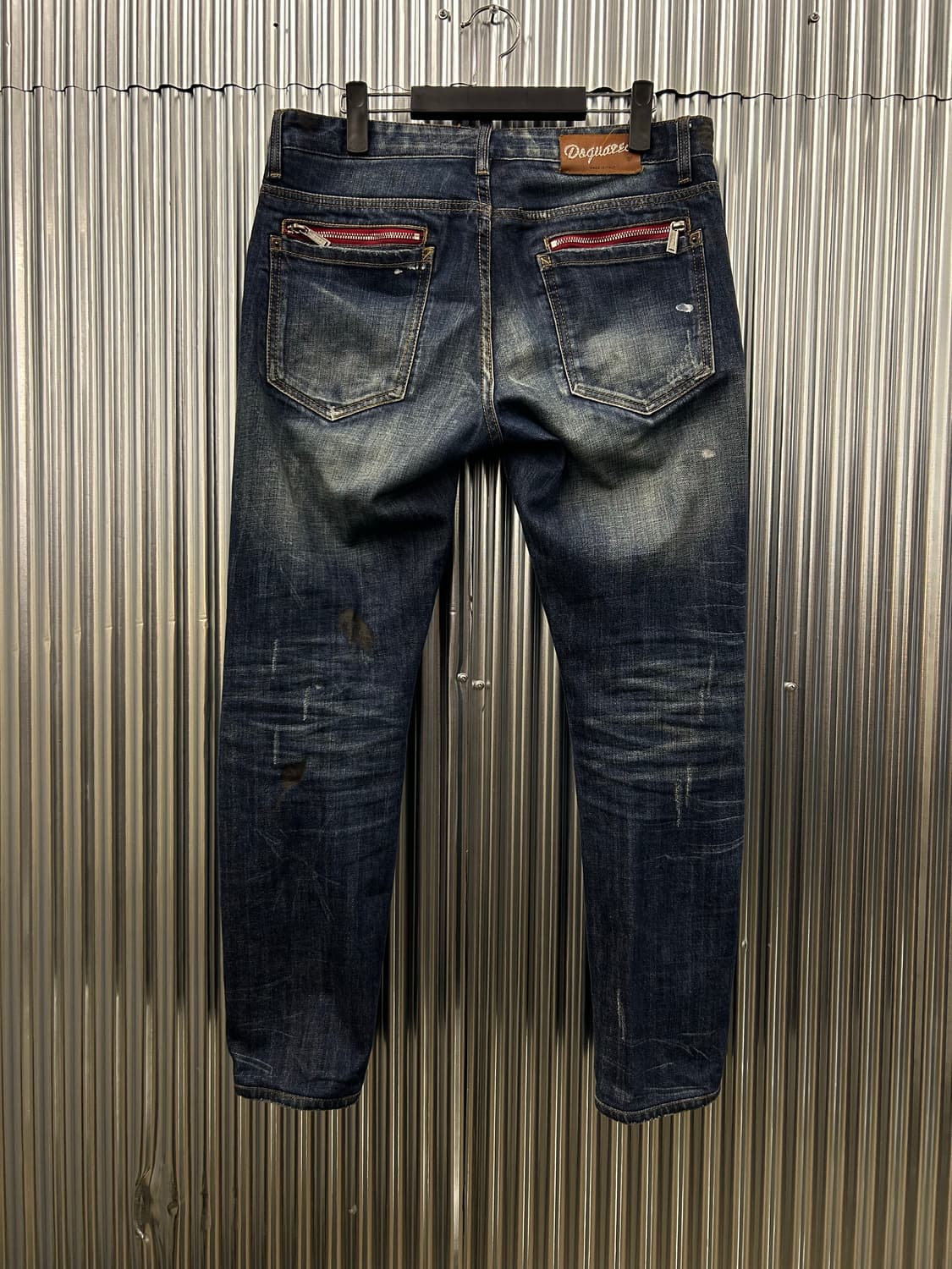 디스퀘어드2 워싱 데님(빈티지 얼룩) 상품이미지3