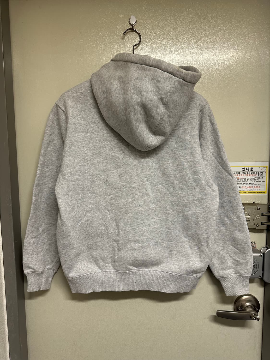 스투시 Stussy 회색 후드티 S(90-95) 상품이미지2