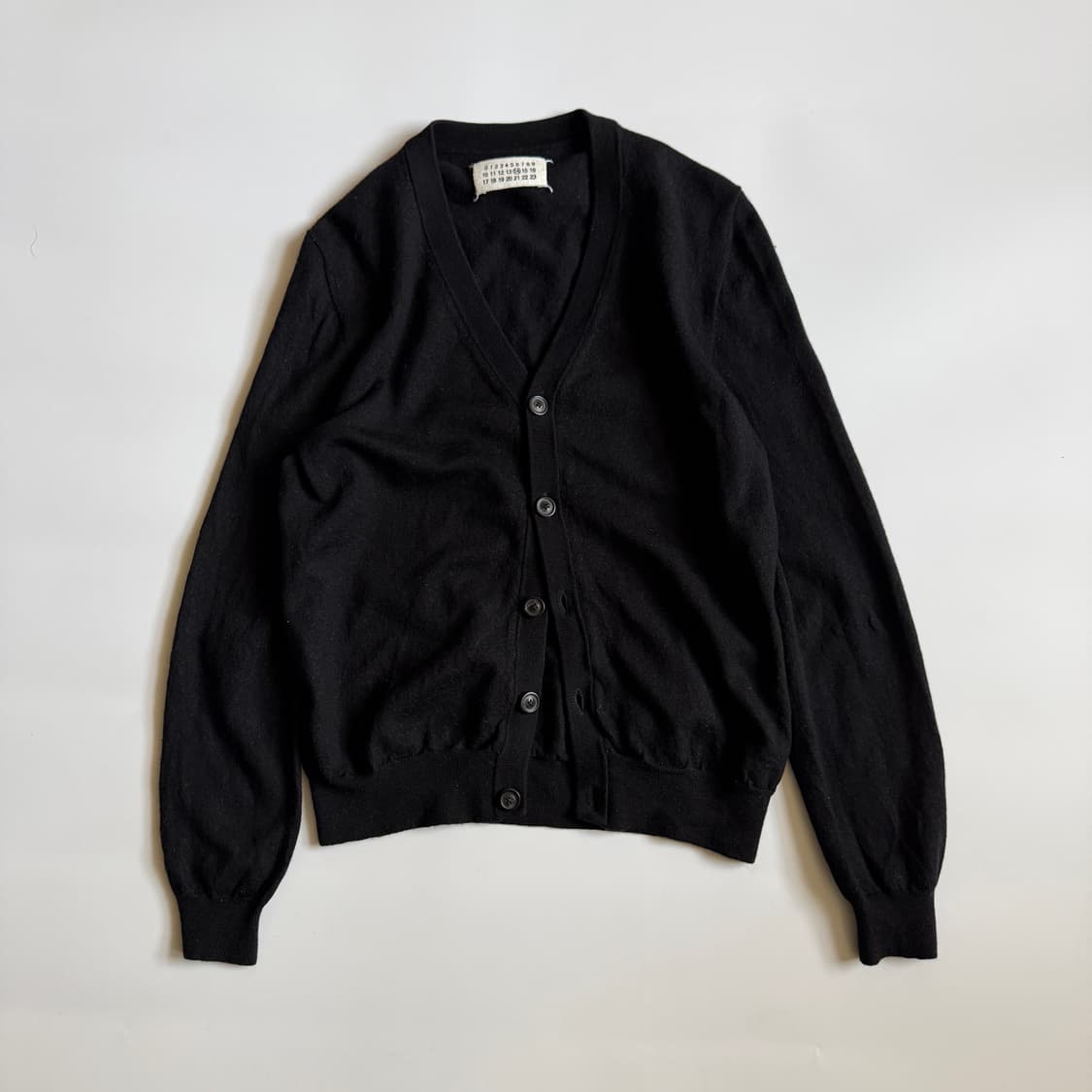 마르지엘라 울 가디건 블랙 M 상품이미지2