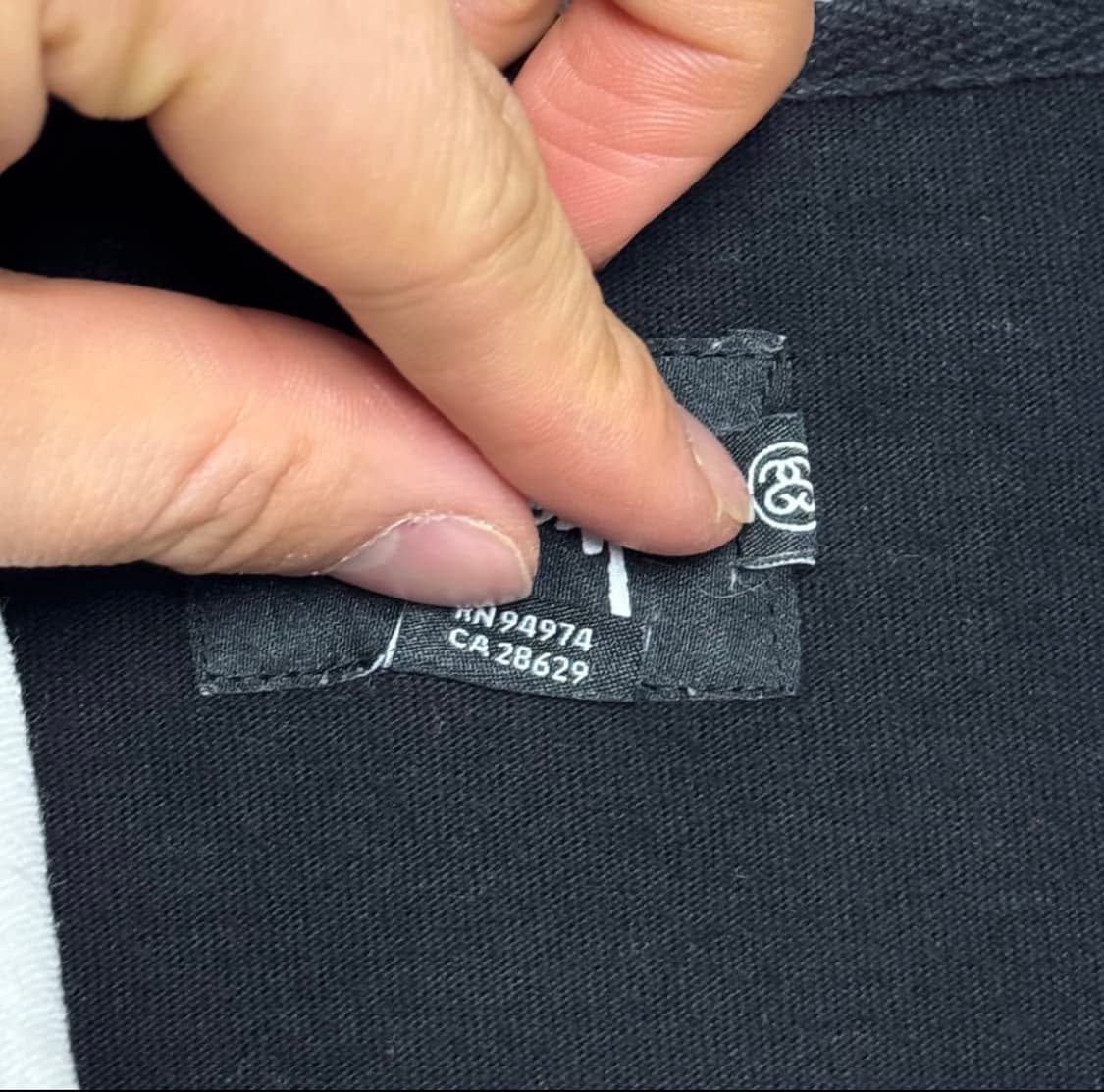 스투시 검힌 럭비 카라티 M 상품이미지5