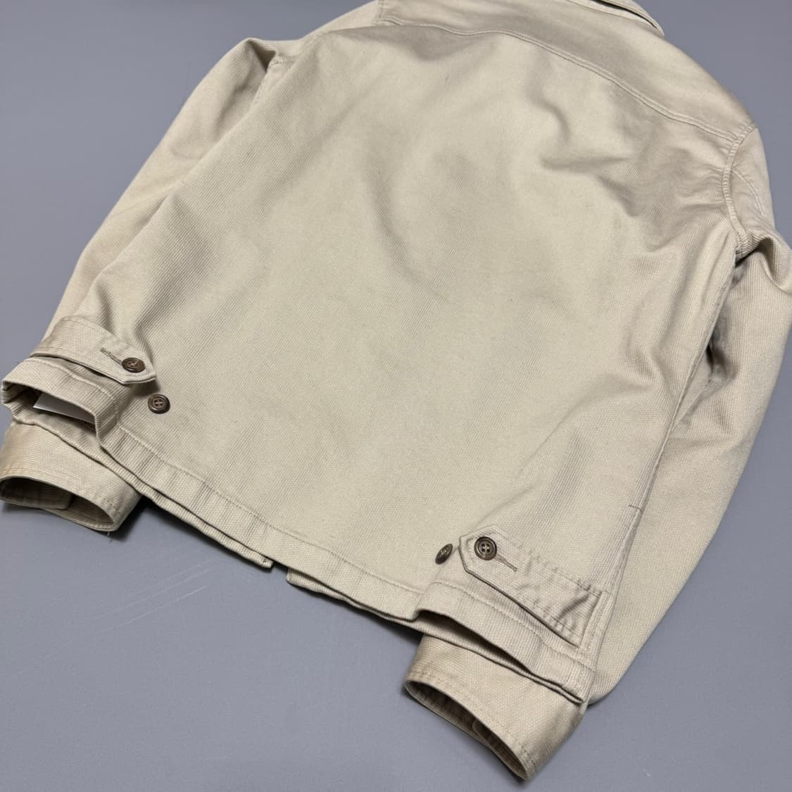 히스테릭글래머 아이보리컬러 캔버스 코튼 히스테릭걸 패치 워크 자켓 상품이미지5