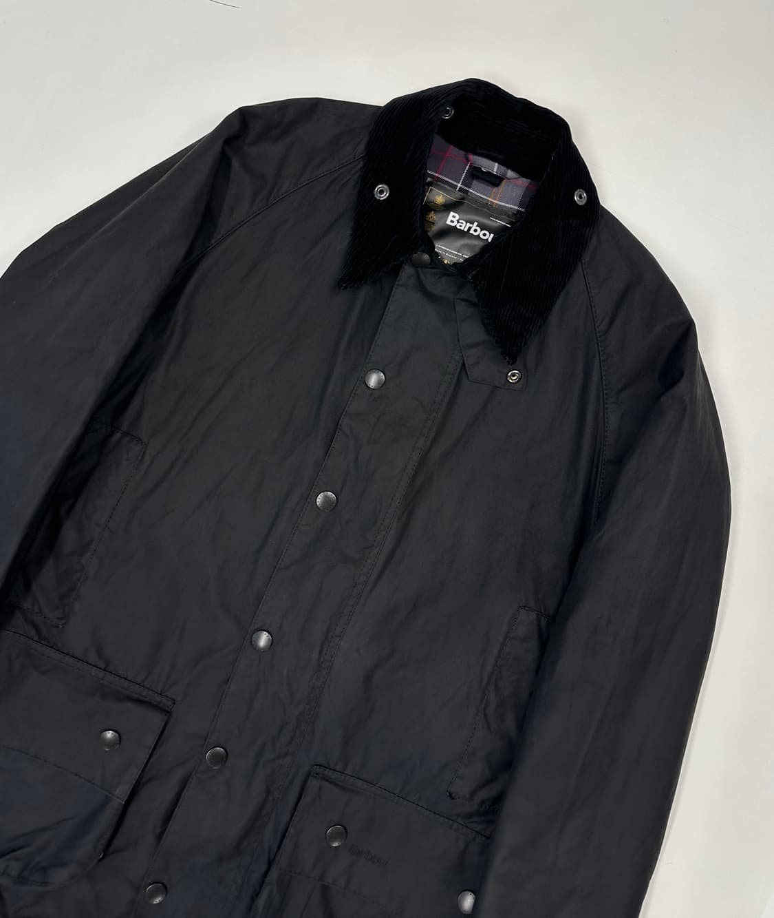 Barbour 바버 뷰포트 왁스자켓 (38/여성L) 블랙 상품이미지2