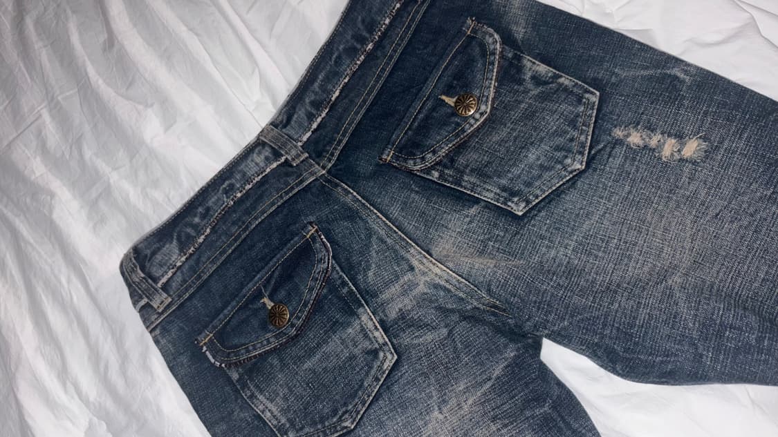 빈티지 세미부츠컷 데님 상품이미지2