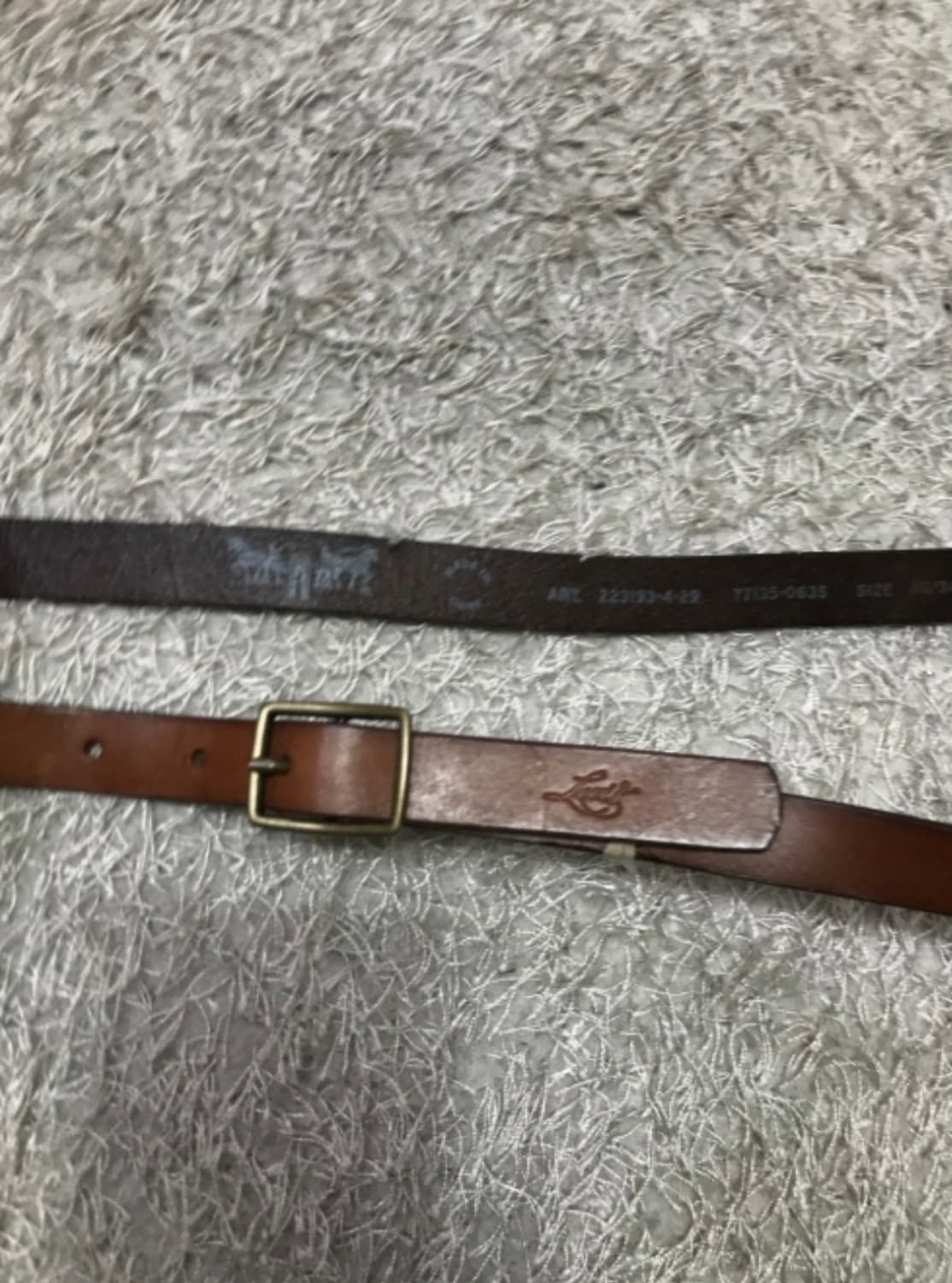 리바이스 천연가죽 벨트 상품이미지4
