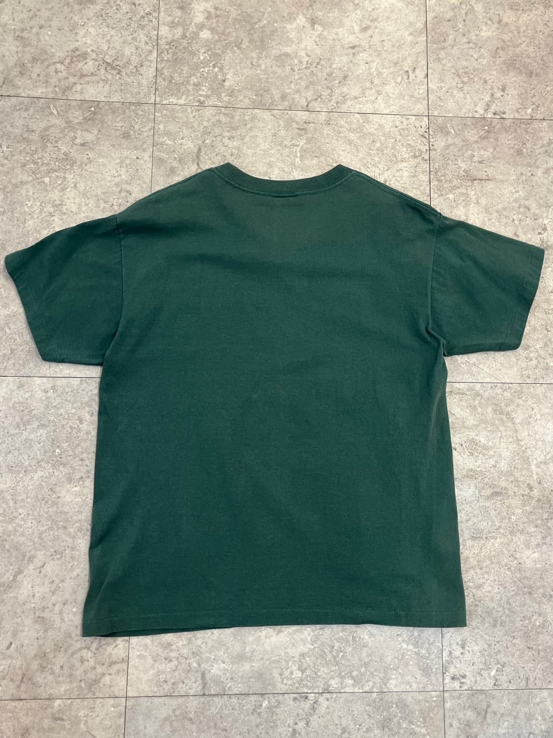 Made in USA 괌 프린팅 반팔티 그린 L #csz3409 상품이미지8