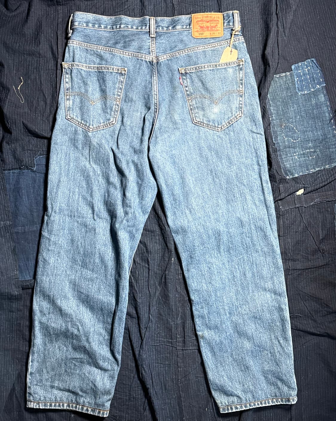 00‘s 리바이스 550 릴렉스핏  데님 팬츠 36 상품이미지7