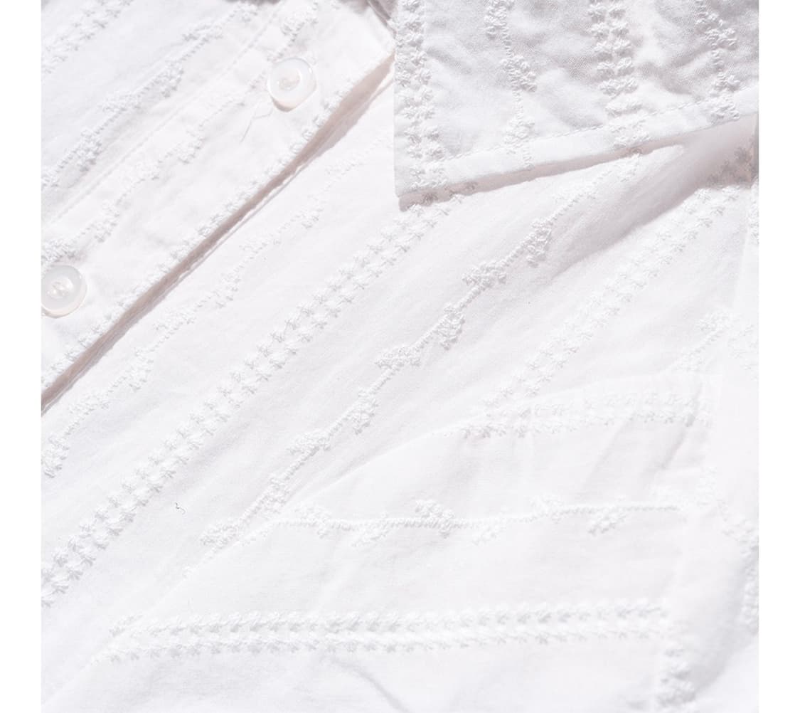 poev Broderie Shirring Shirt 셔링 레이스 블라우스 상품이미지9