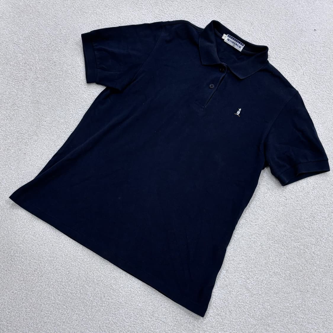 L 먼싱웨어 반팔 카라 티셔츠 0402E 상품이미지1