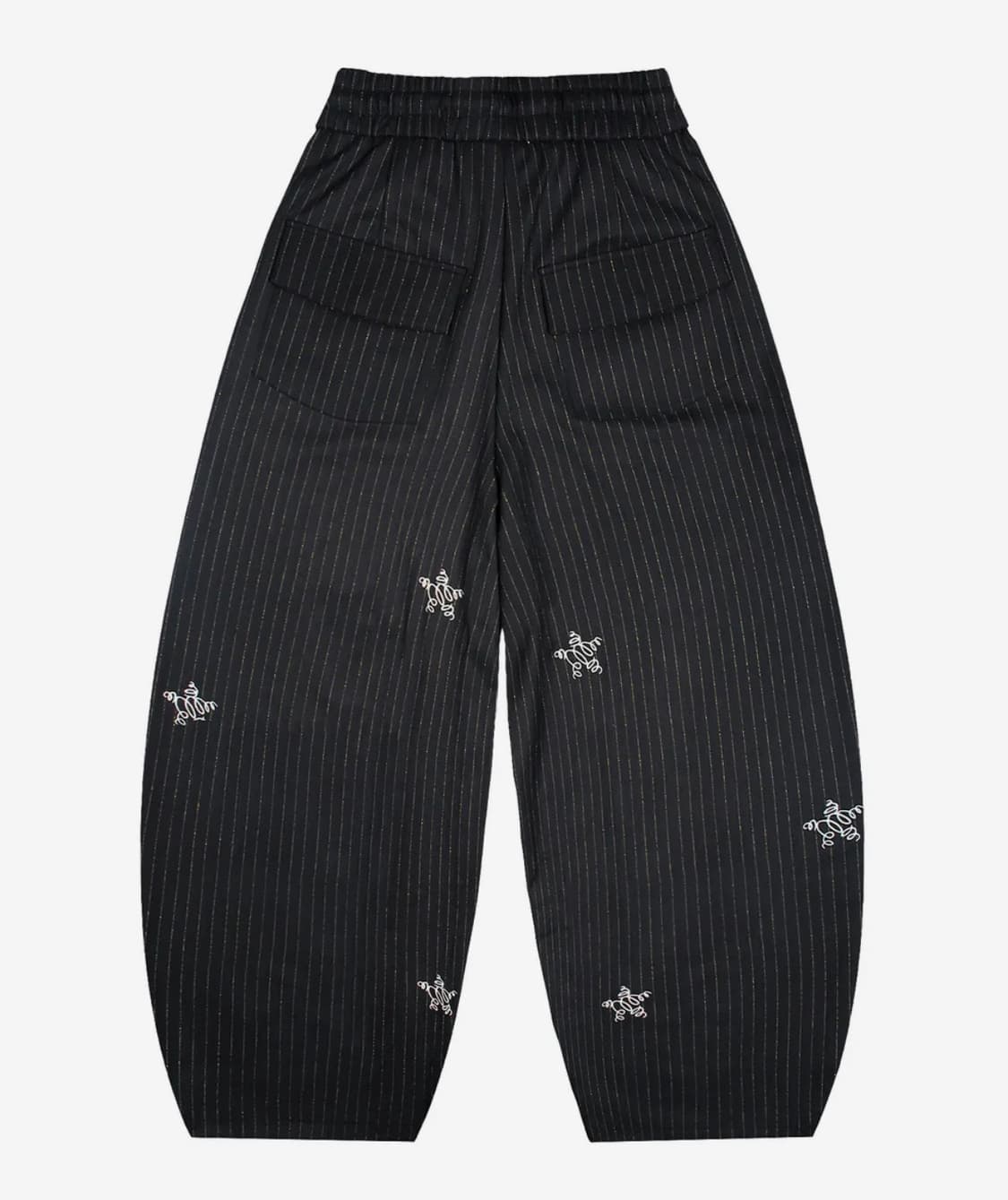 루나키후 슈팅 스타 스트라이프 벌룬 팬츠 1 size 상품이미지5