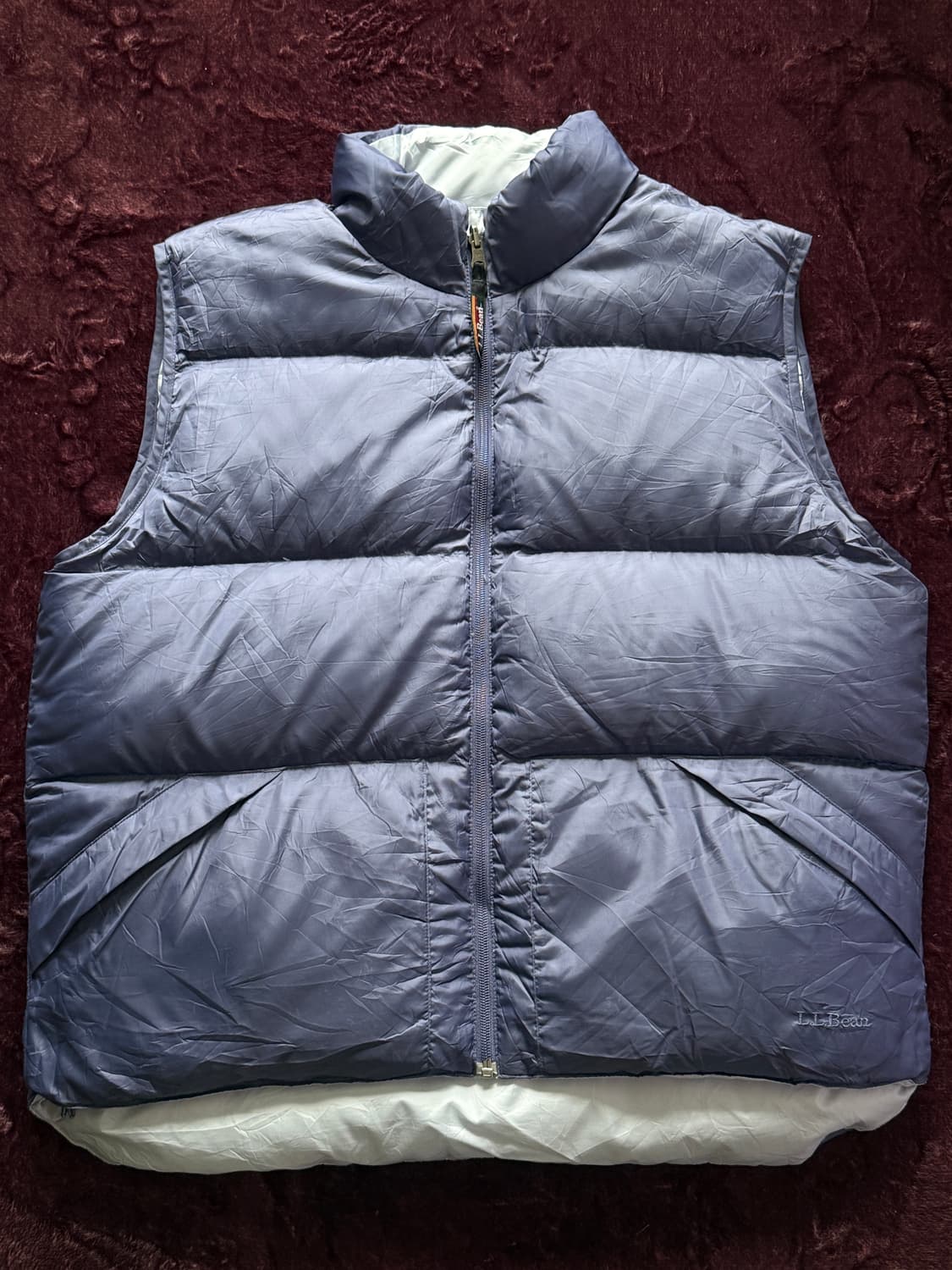 [XL] L.L.Bean Goose Down Reversible Vest 상품이미지1