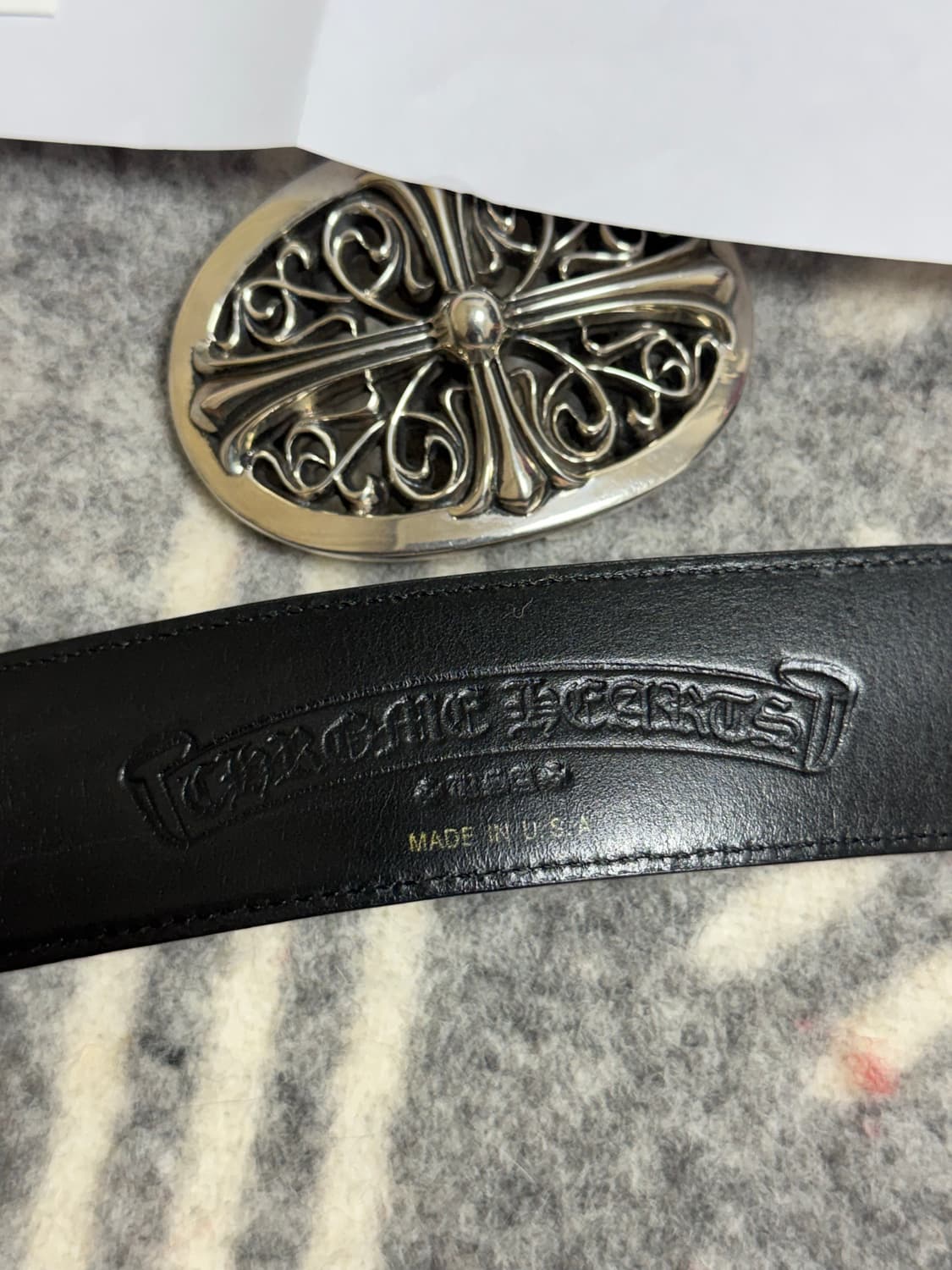 크롬하츠 1.5 클래식오발 벨트 32 상품이미지4