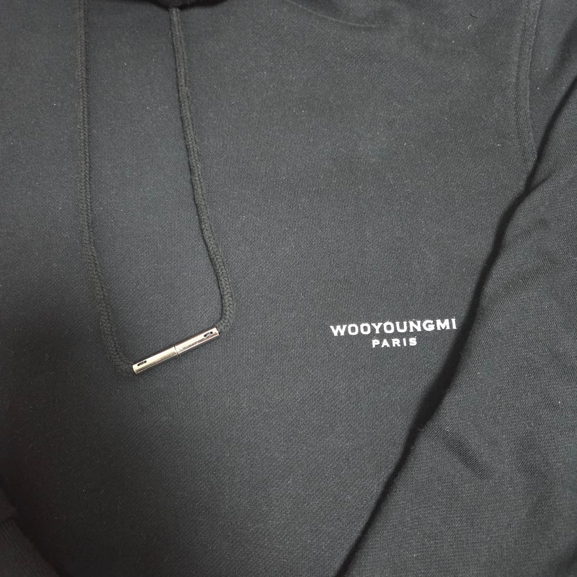 [50] 우영미 백로고 플라워 후드티 상품이미지2