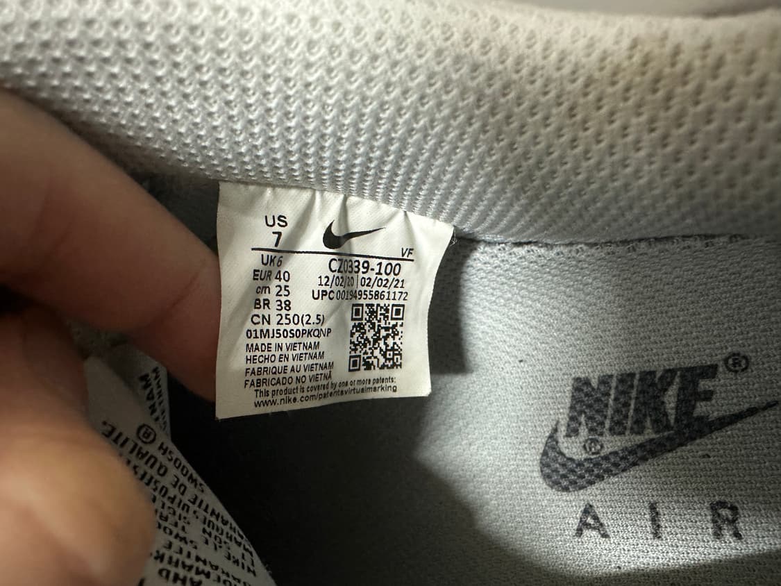 나이키 에어포스 1 '07 LV8 페인트 스플래터 화이트 상품이미지7