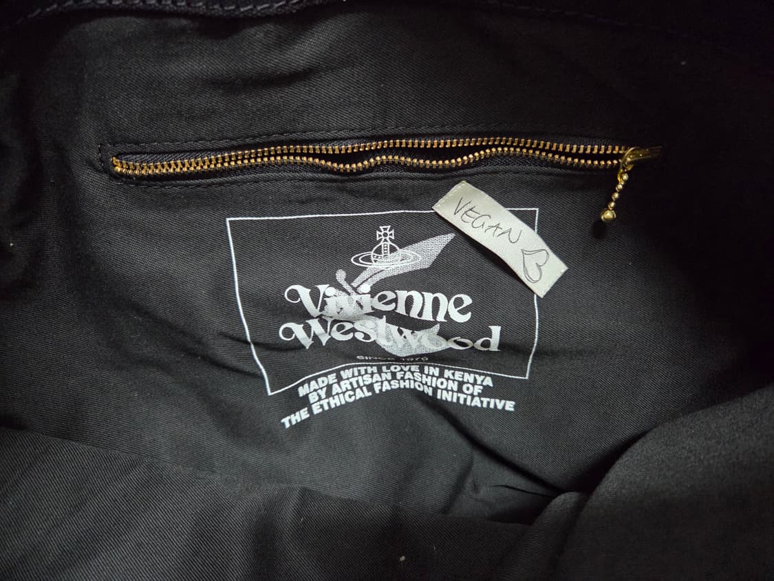 비비안 웨스트우드 오렌지 토트백 상품이미지3