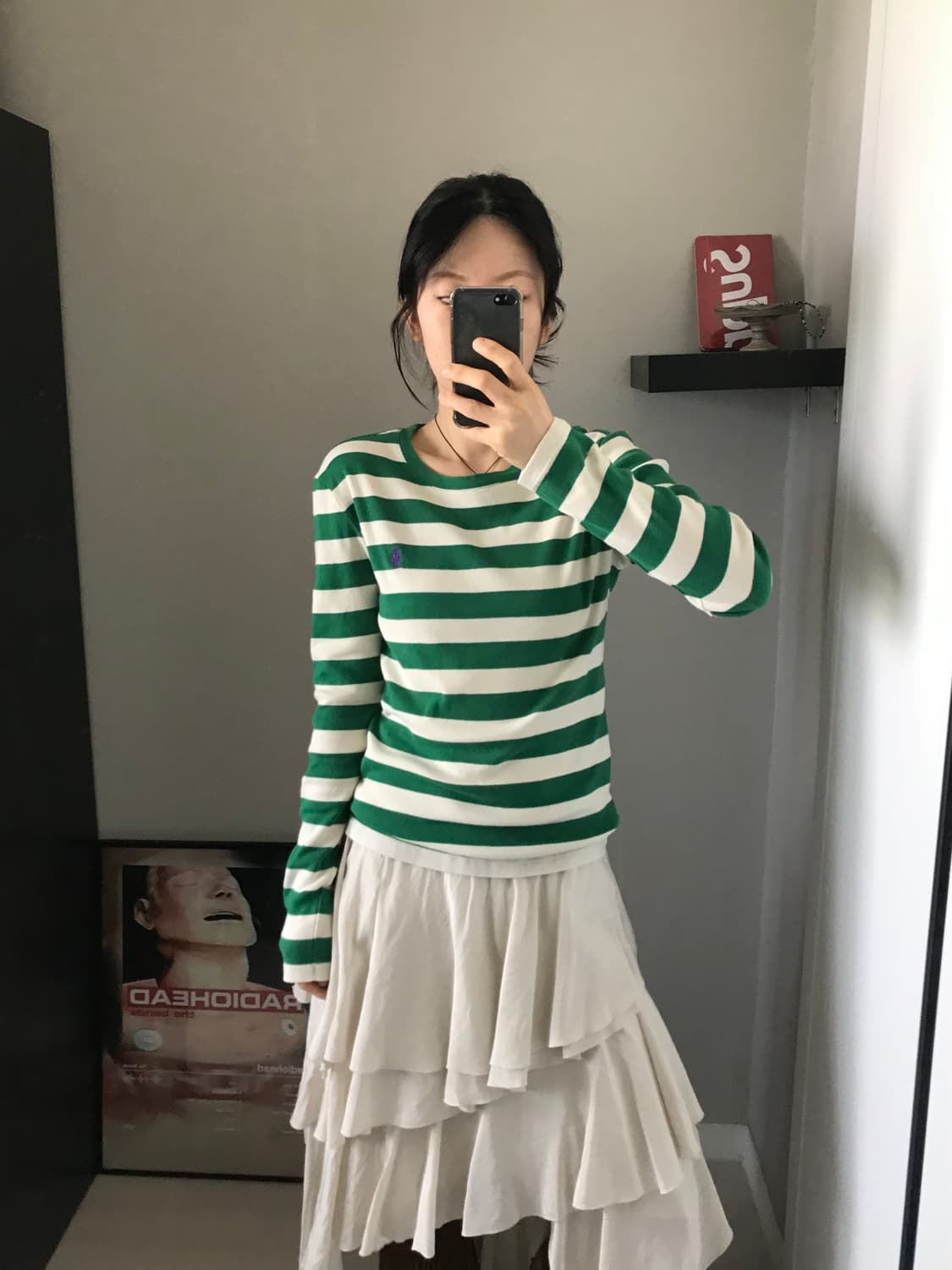 폴로 랄프로렌 포니로고 스트라이프 롱슬리브티 상품이미지4