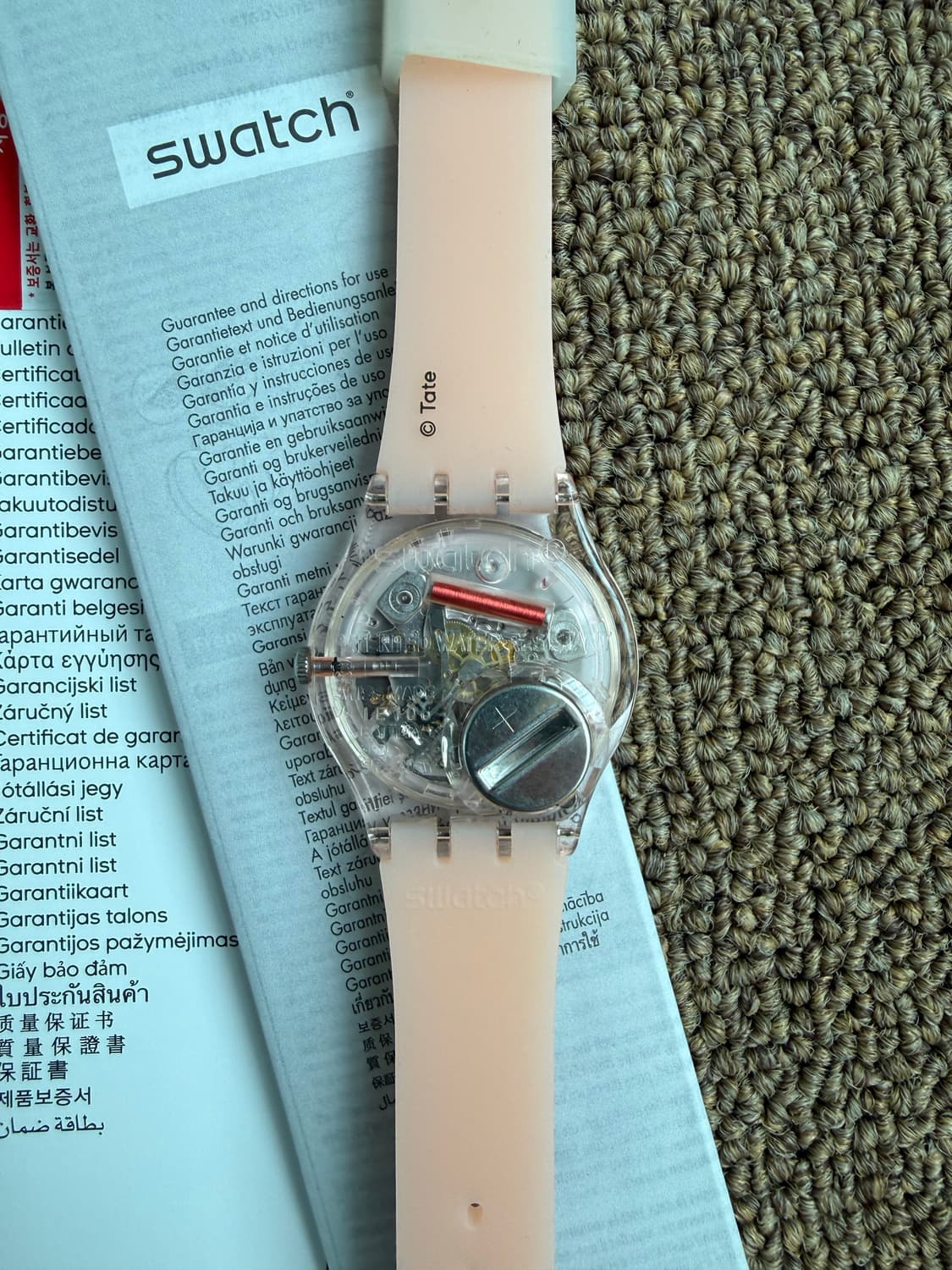 Swatch × Tate Gallery 스와치 시계 공용 상품이미지5