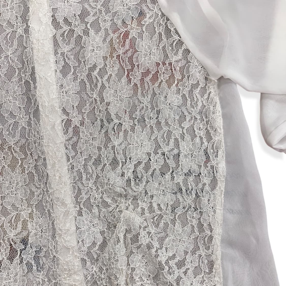 Back Lace See Through Bjork Shirt 상품이미지5