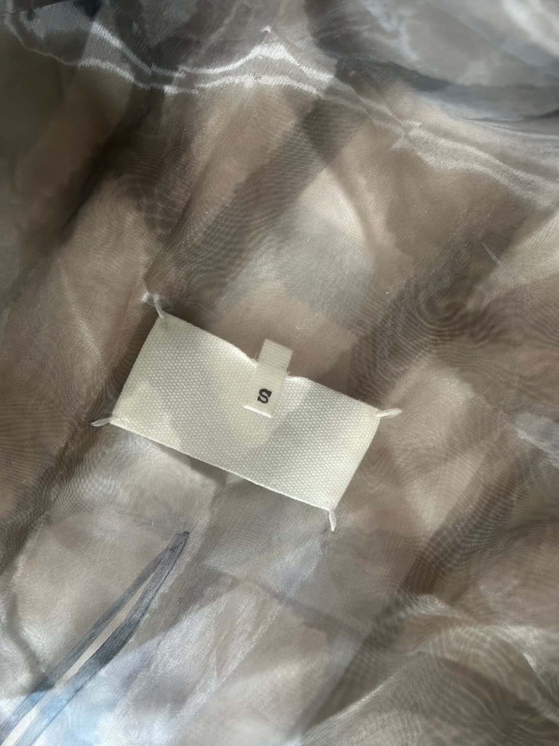 Maison Margiela 20ss organza dress S 상품이미지4