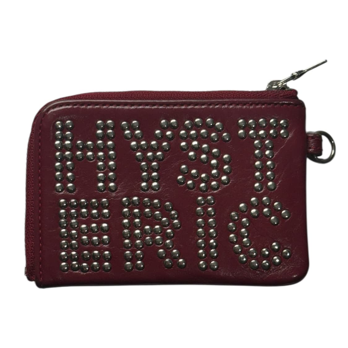 히스테릭 글래머 아카이브 스터드 진짜 소가죽 카드 지갑 상품이미지1