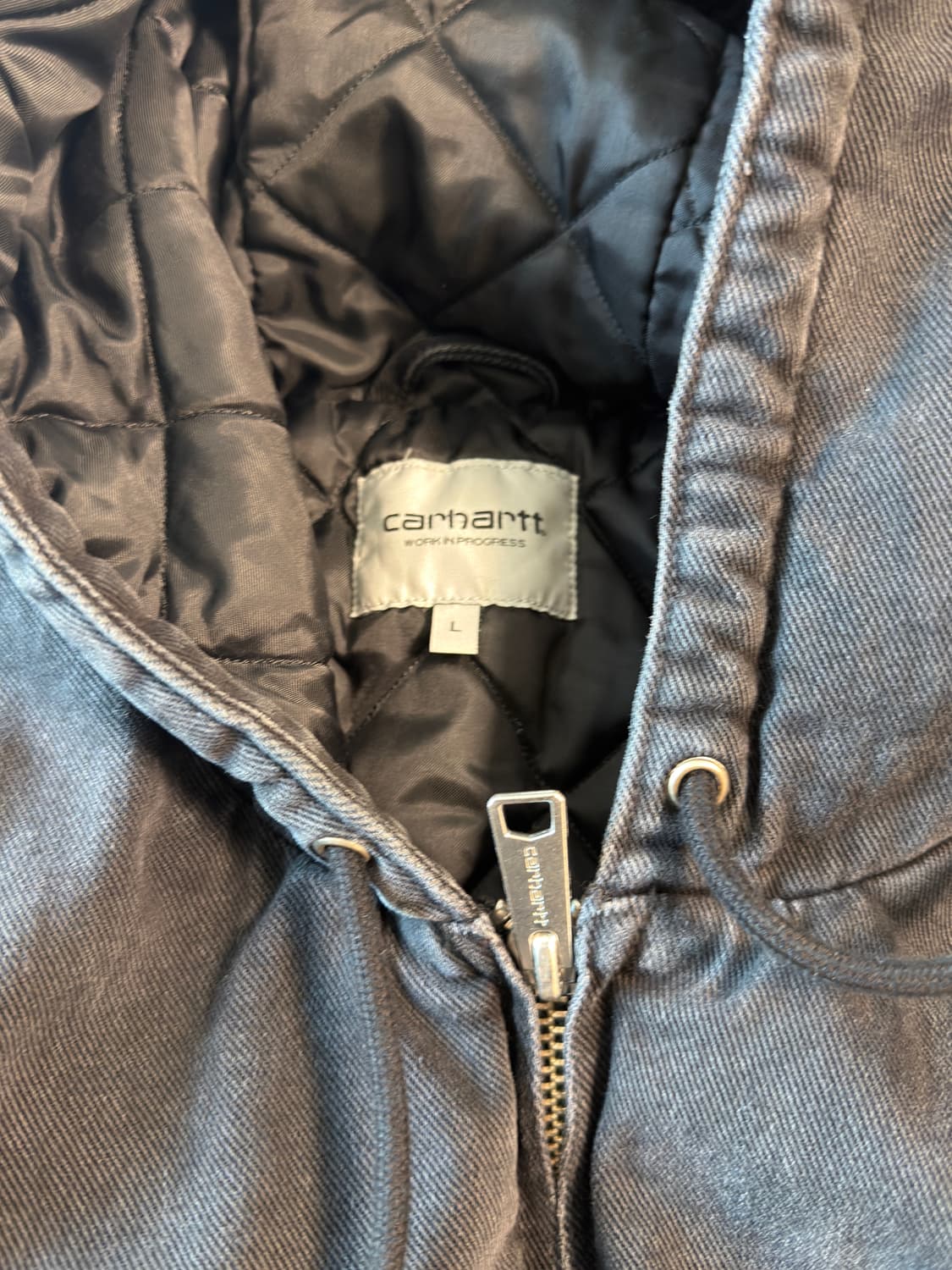 칼하트 WIP OG 액티브 리벳 자켓 블랙 L사이즈 상품이미지6