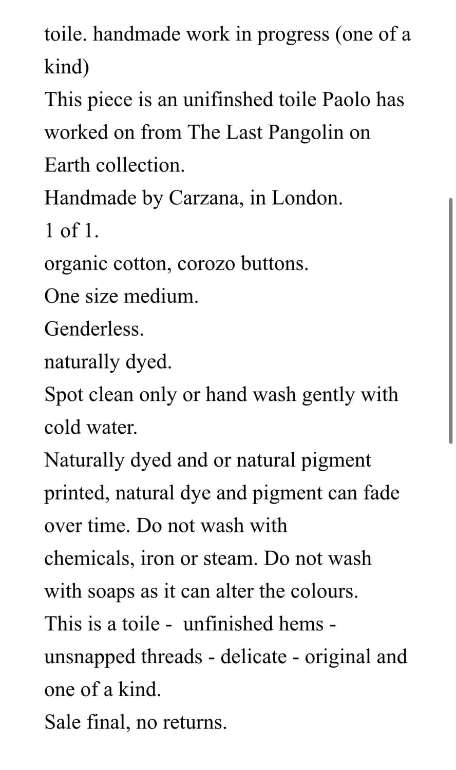 파올로 카르자나 26ss 자켓 상품이미지3