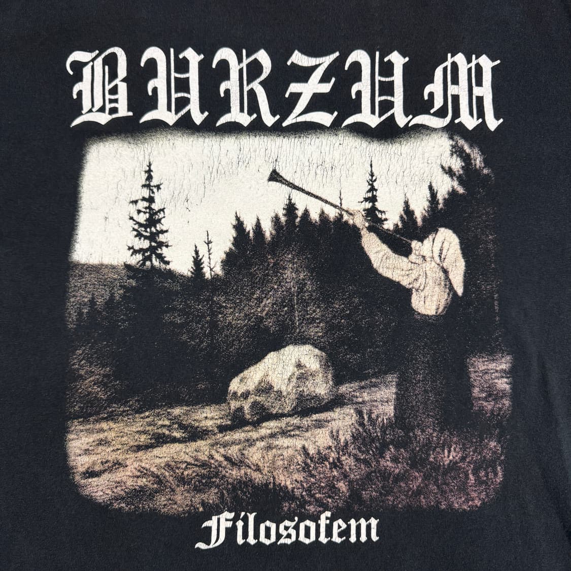 빈티지 2000s Burzum Filosofem 버즘 롱슬리브 티셔츠 상품이미지4