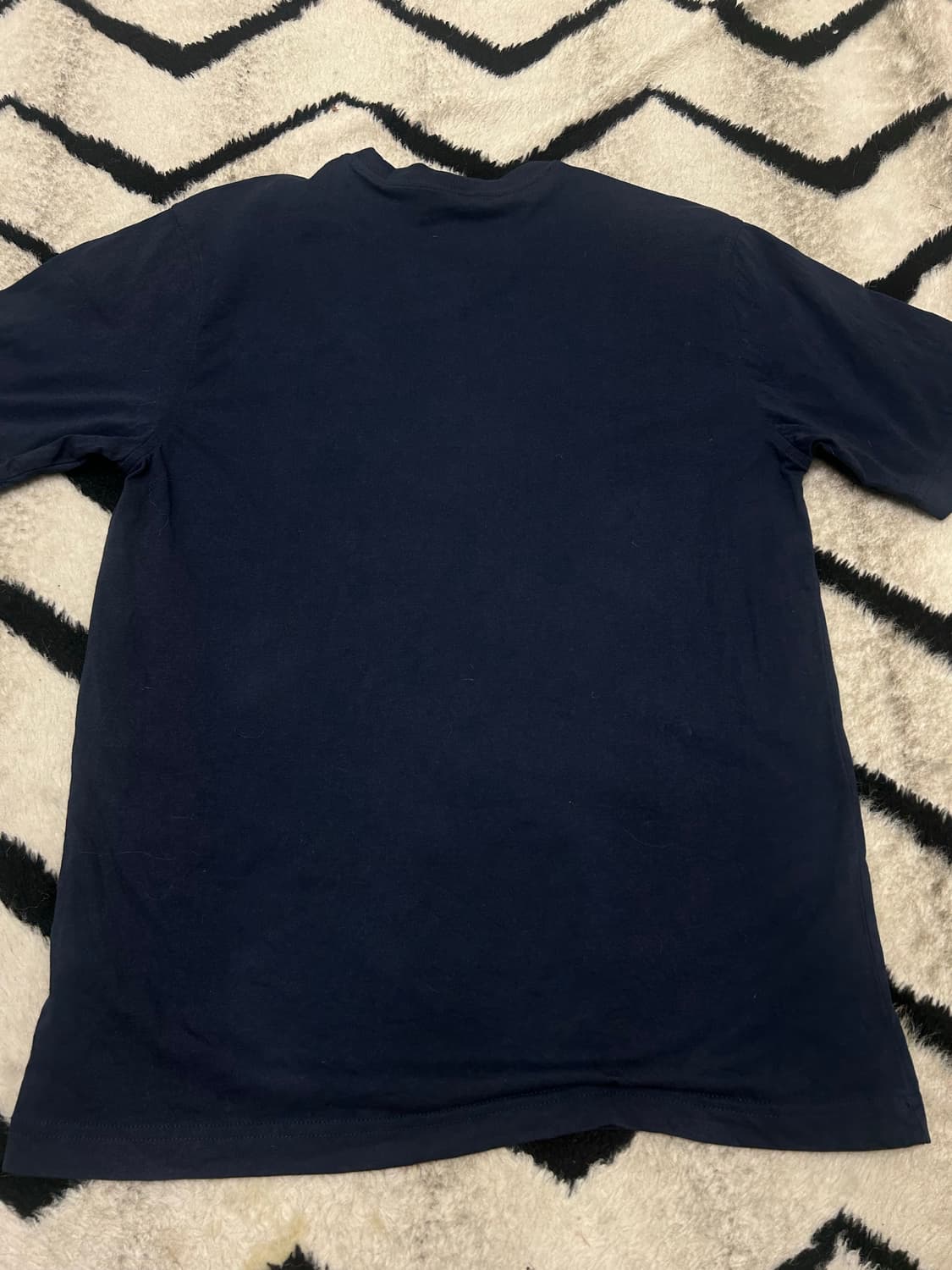 [S]브룩스브라더스 로고 프린팅 반팔/네이비 상품이미지3