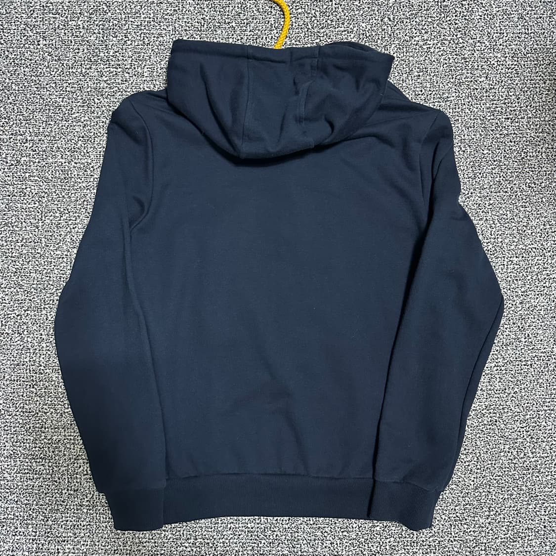 (95) EVISU 에비수 빅로고 후드티 네이비 상품이미지3