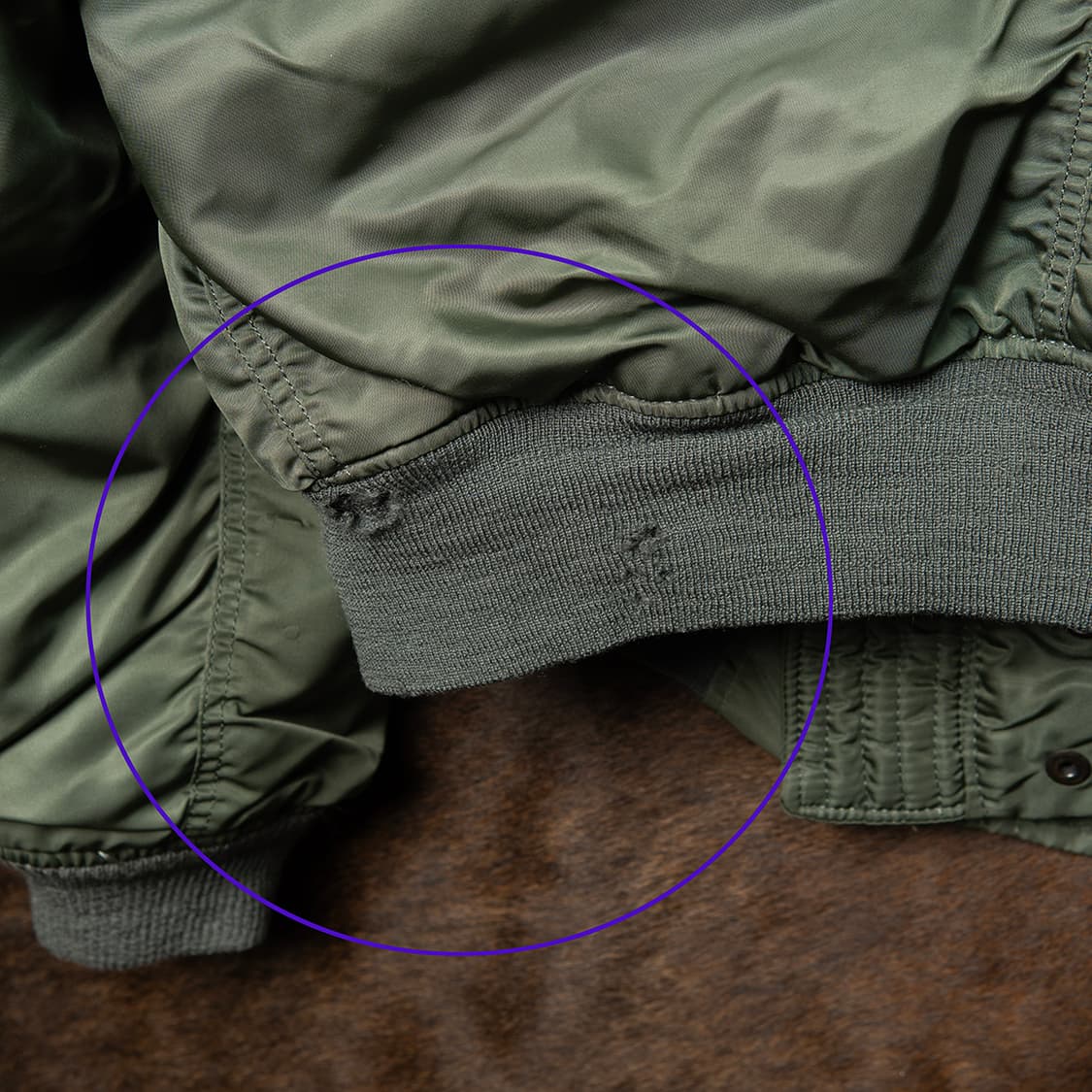 [L] 80s 미군 오리지널 N-2B 플라이트 파카  상품이미지7