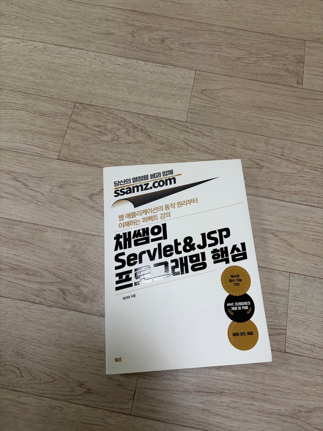 채쌤의 서블릿 JSP 프로그래밍 핵심 책 상품이미지1