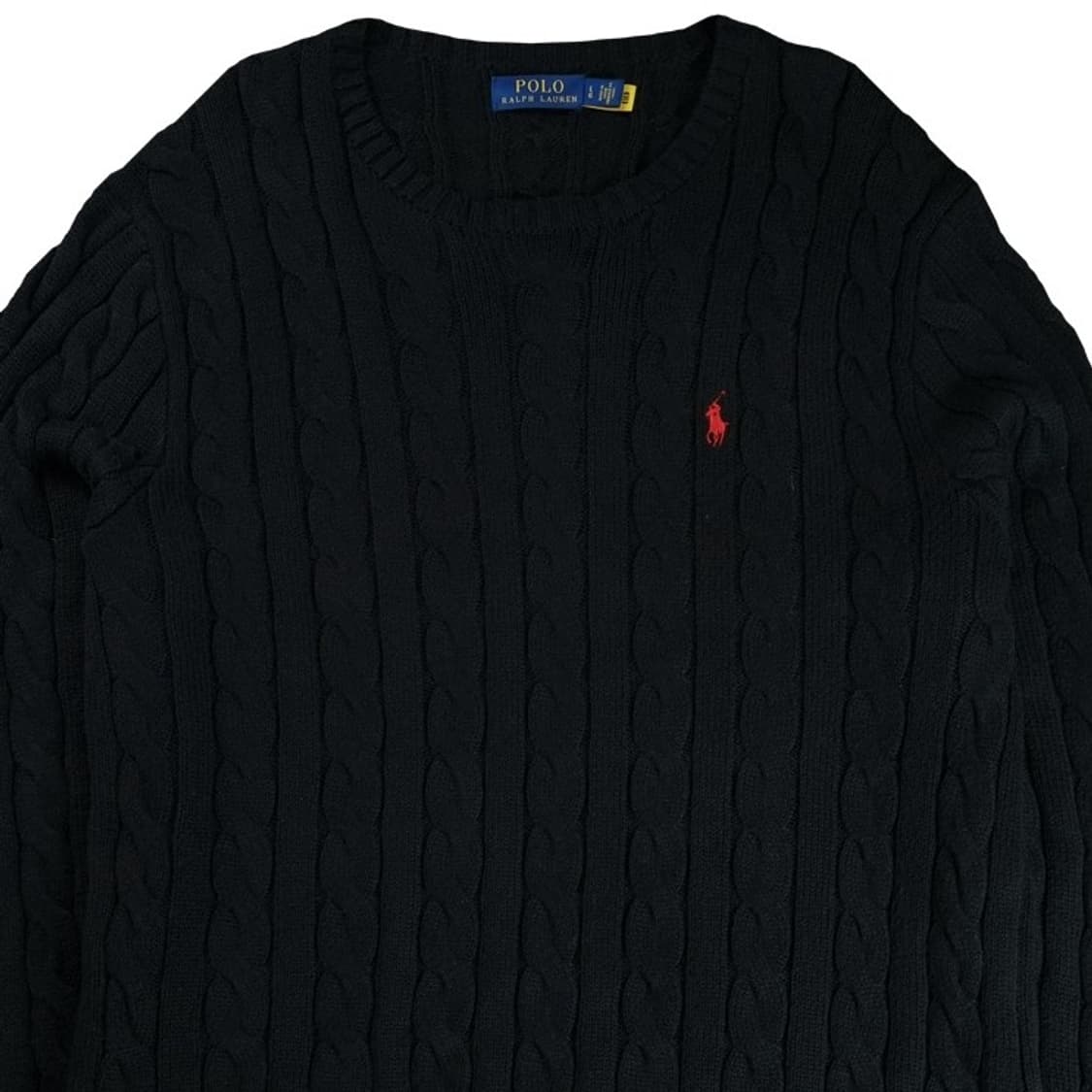 [폴로 랄프로렌] 신형 포니 로고 자수 케이블 꽈배기 니트 M19850 상품이미지4