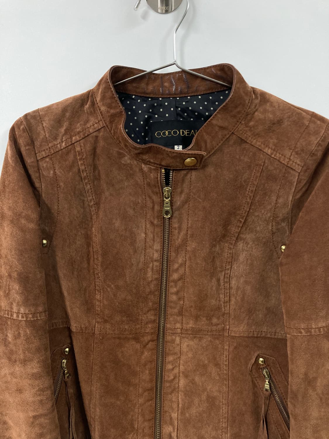 빈티지 스웨이드 자켓 상품이미지3