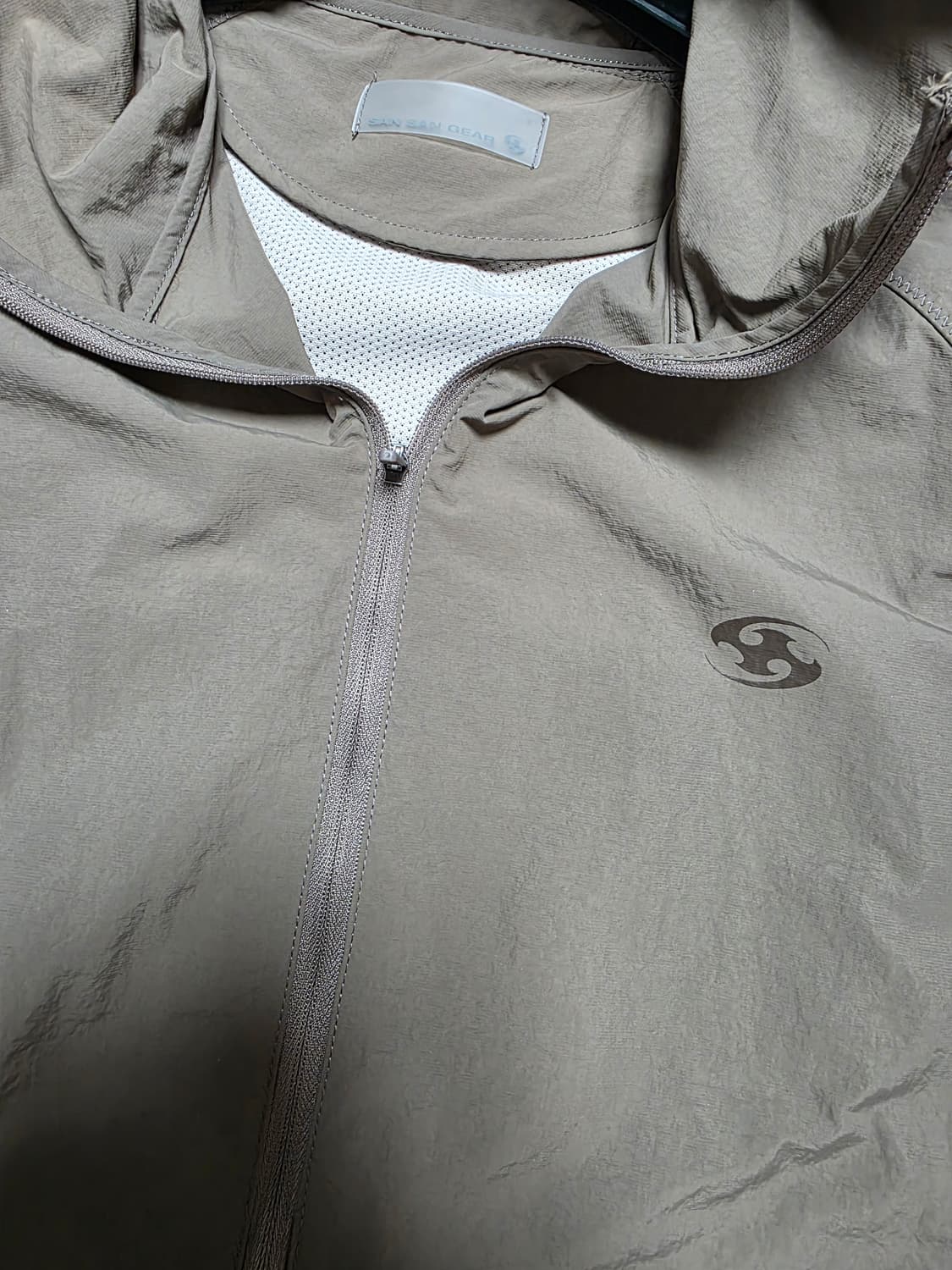 [4] 산산기어 알파 자켓 브라운 바람막이 상품이미지8