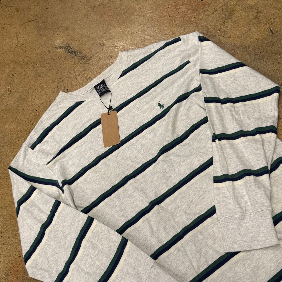 폴로 랄프로렌 스트라이프 긴팔티셔츠 상품이미지1