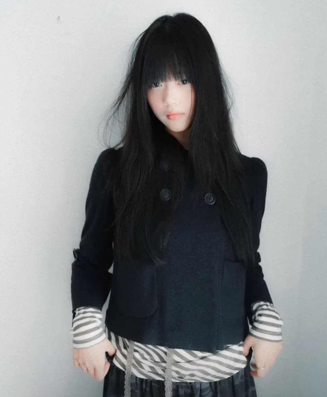 인앤양인하모니 포포가디건 블랙 급처 상품이미지1