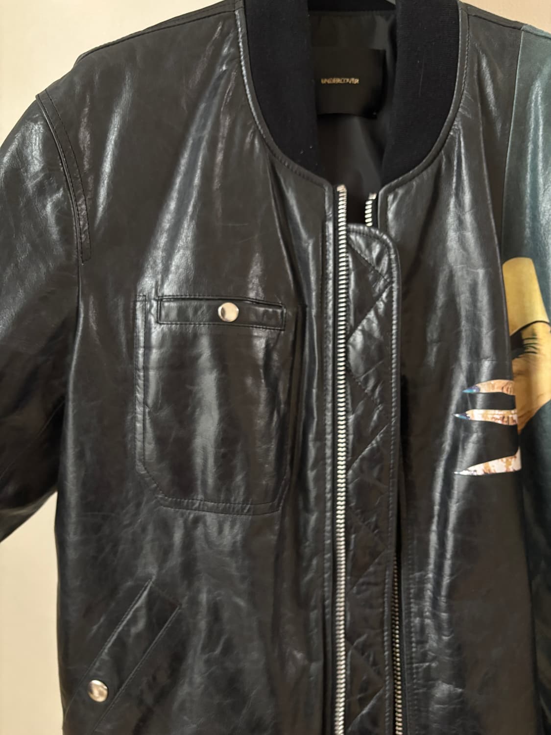 언더커버 2014-15 AW 시즌  Holygrace 양가죽 블루종 상품이미지10