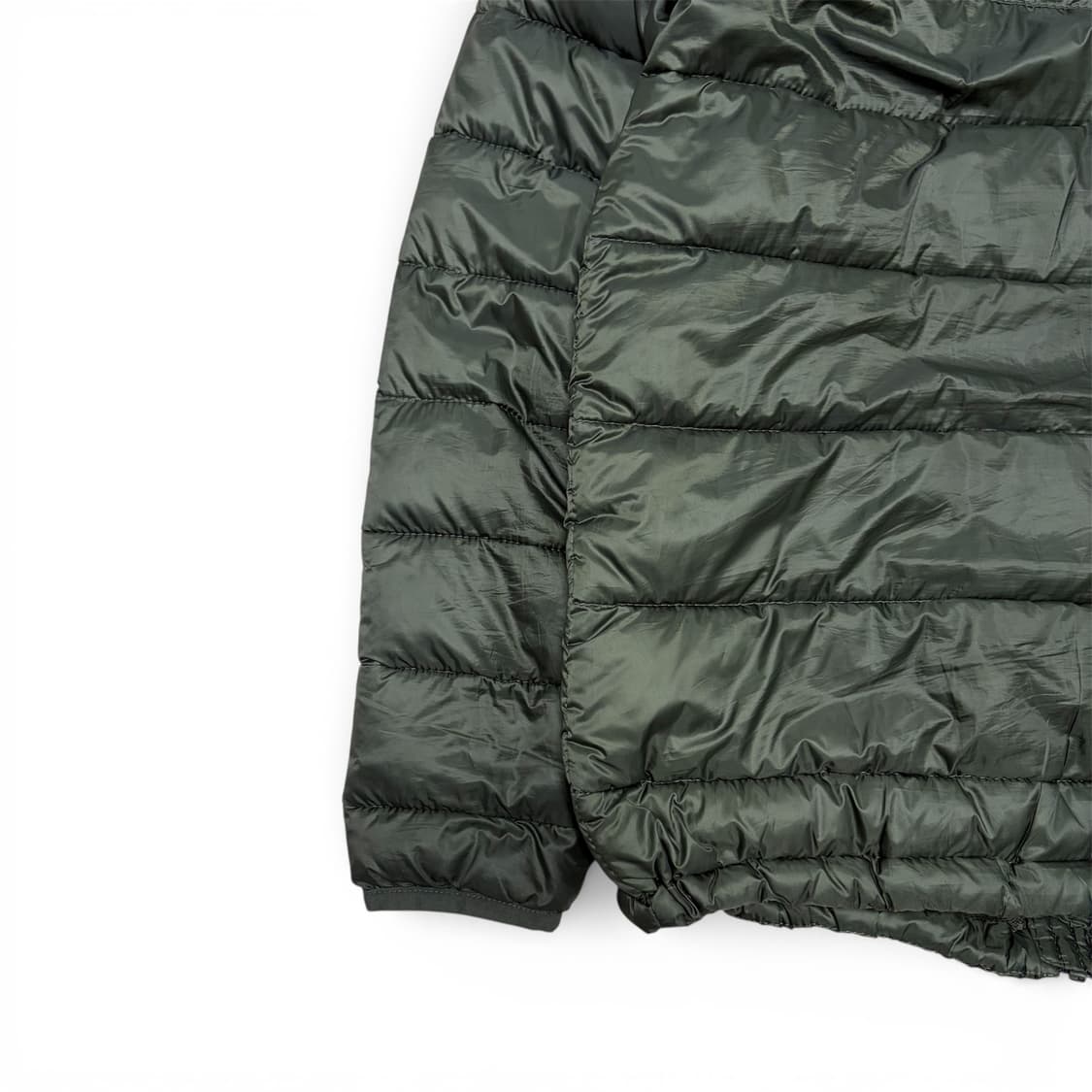 H&M 경량 패딩 카키 상품이미지4