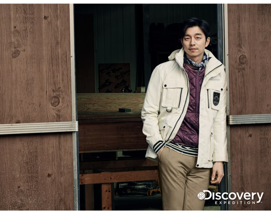 디스커버리 익스페디션의 멀티포켓 바람막이 재킷 새상품 상품이미지1