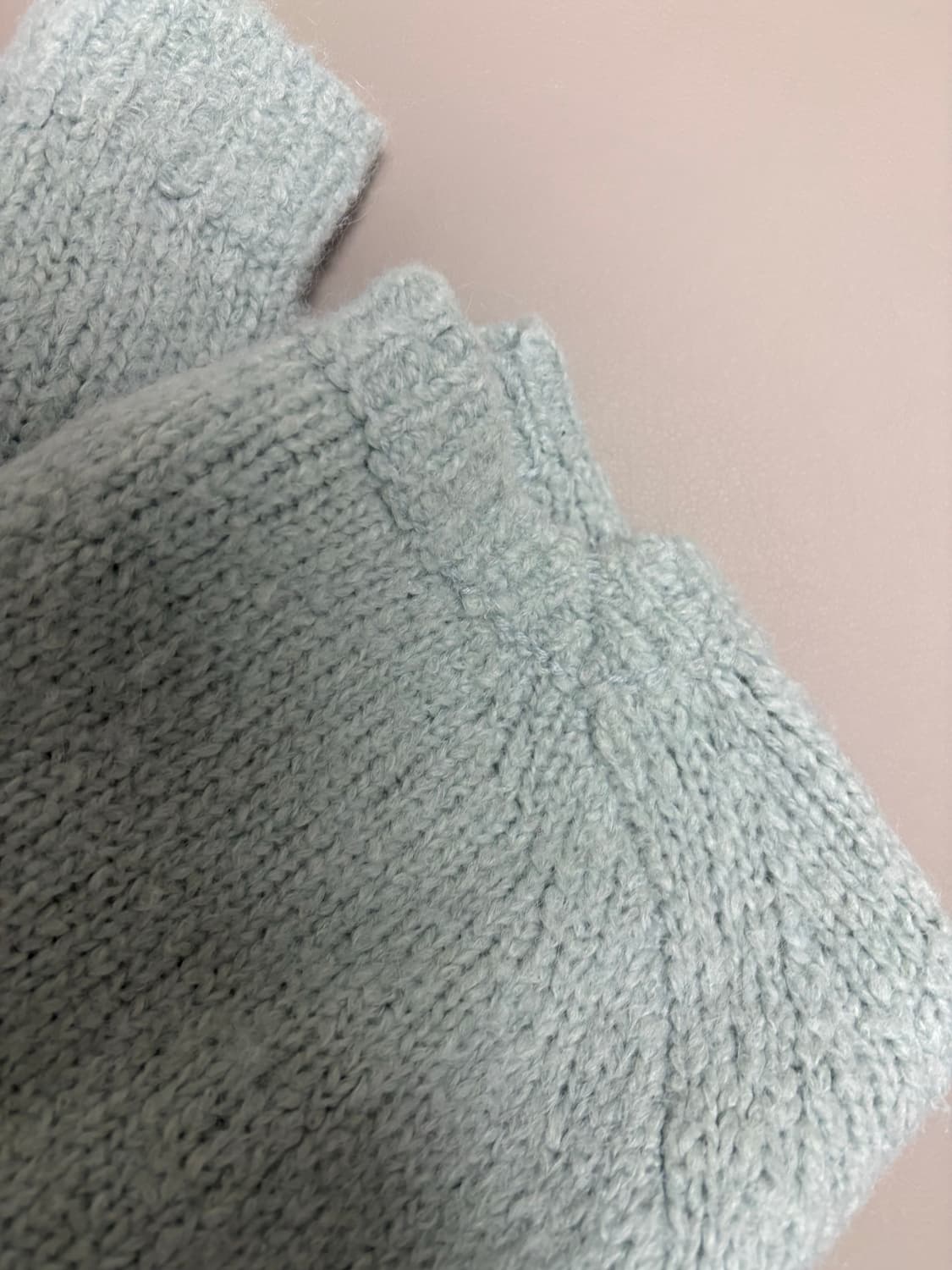 뷰티 앤 유스 [Beauty & Youth] 민트 알파카 니트 스웨터 상품이미지5