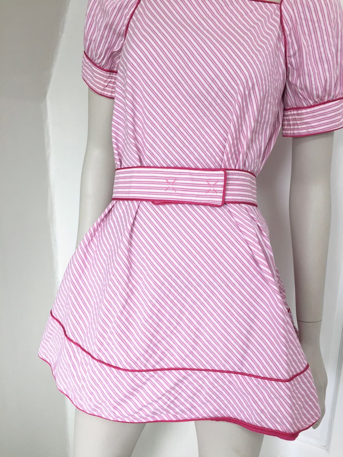 Italy Frankie Morello Stripe  Mini Dress 상품이미지6